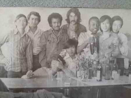 Edwin May Cantillano  second from left - TMURP 1974-1977