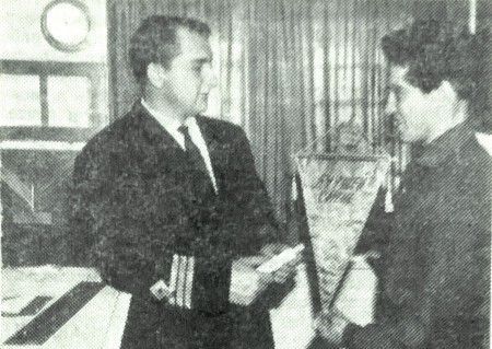 Панин Виктор штурман слева - ТР Бриз 05 06 1965 год