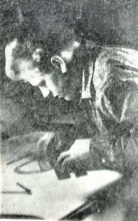 Э. Туго - курсант ТМУРП на практике - ТБОРФ 1965 год