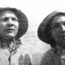 слева курсант ТМУРП В. Швырев и боцман К. Трост - ТБОРФ октябрь 1966 год